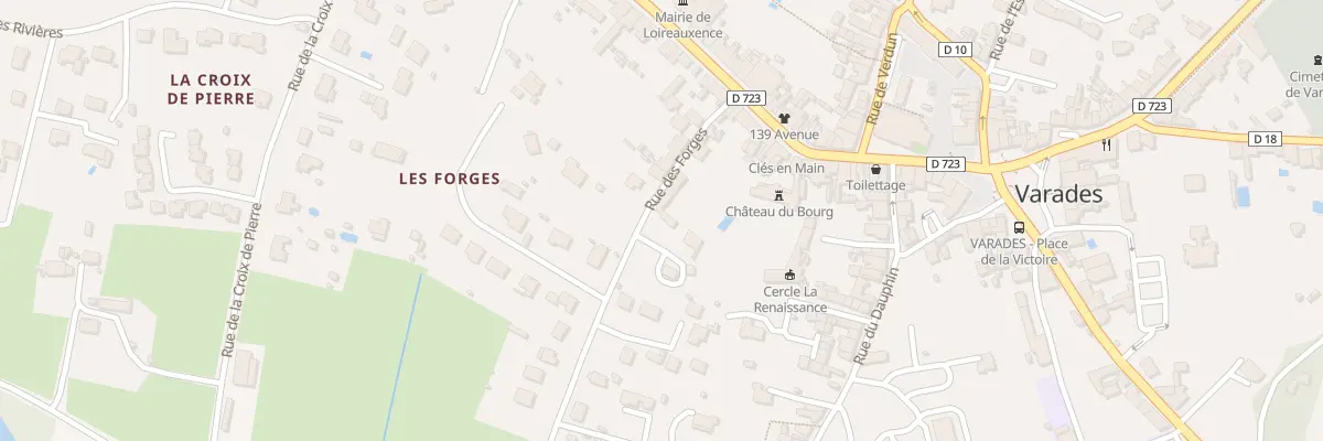 Plan du 91 Rue des Forges Varades à Loireauxence