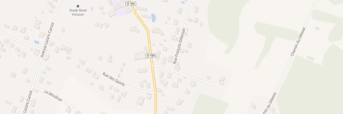 Plan du 3 Rue Francois Dilleman à Saint-Vivien-de-Médoc