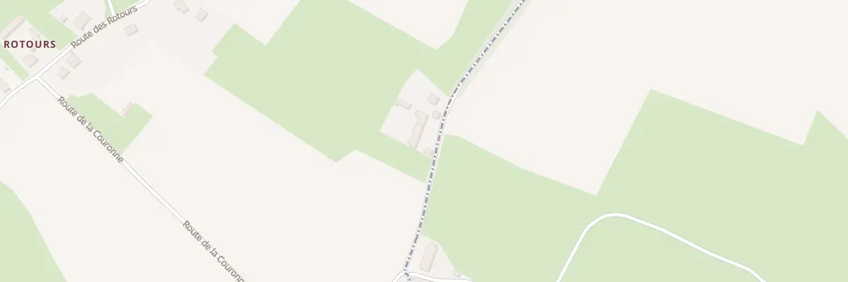 Plan du 4 Rte de la Couronne à Lison