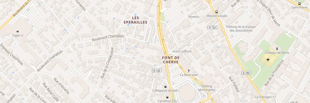 Plan du 10 Bd Champlain à Royan