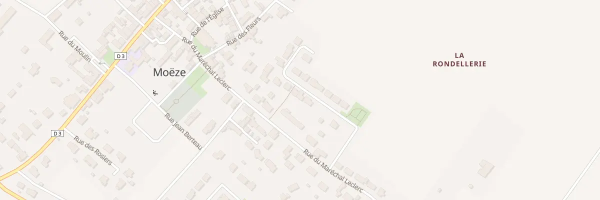 Plan du 7 Rue de la Rondellerie à Moëze