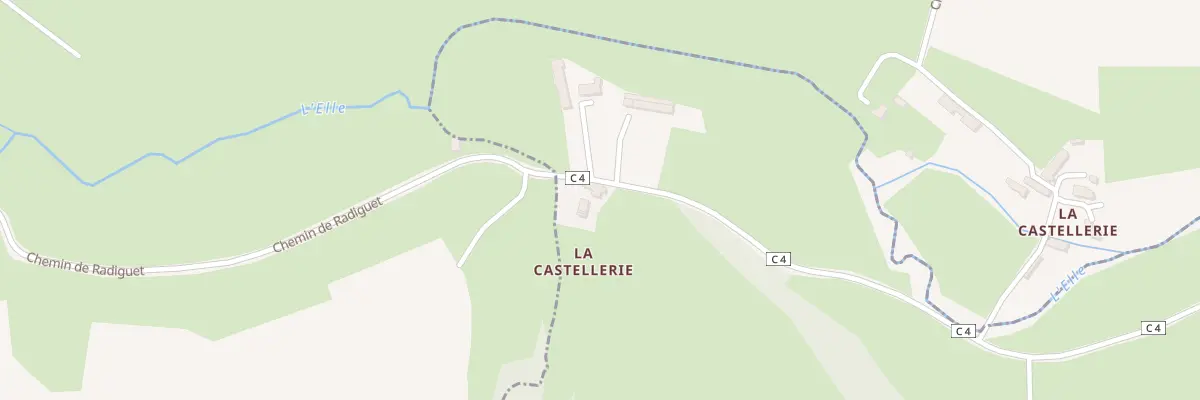 Plan du 645 Rte de la Grande Castellerie à Saint-Clair-sur-l’Elle