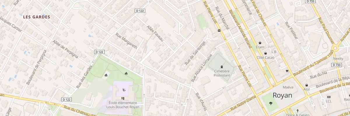 Plan du 36 Rue des Fauvettes à Royan