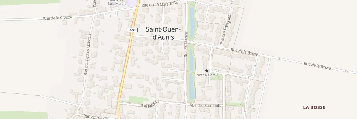 Plan du 40 Rue de Marans à Saint-Ouen-d’Aunis