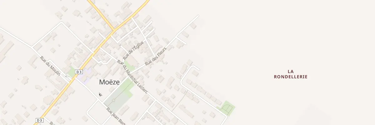 Plan du 16 Rue de la Rondellerie à Moëze