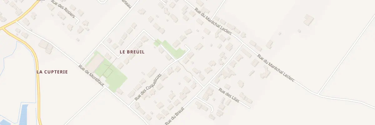 Plan du 17 Rue des Coquelicots à Moëze