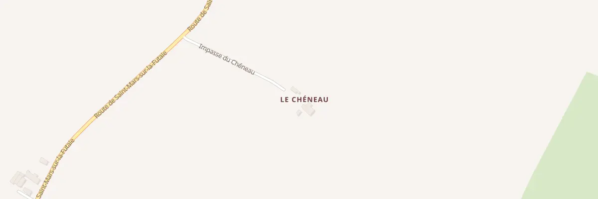 Plan du 8 Imp du Chéneau à Saint-Ellier-du-Maine