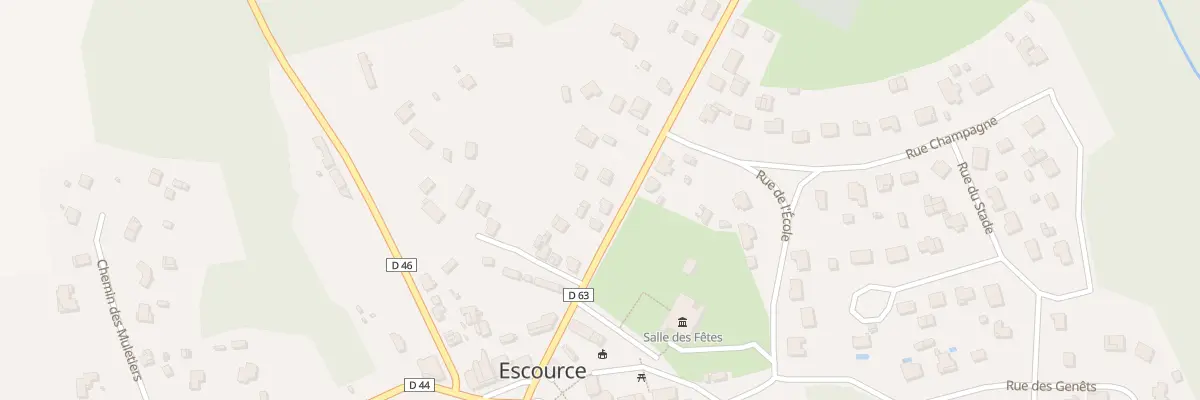 Plan du 13 Rte de Labouheyre à Escource