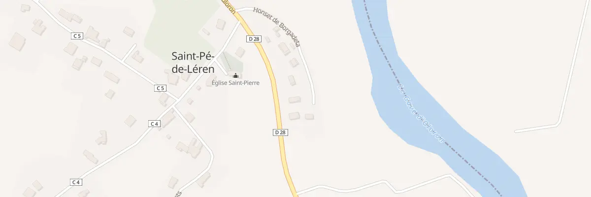 Plan du 204 Imp de Borgadeta à Saint-Pé-de-Léren