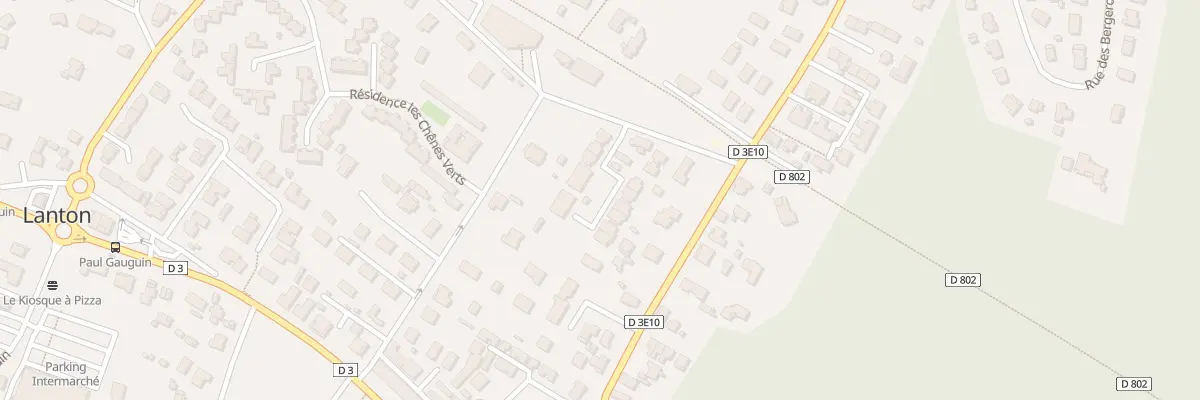 Plan du 4 Rue Bernard Raynaud à Lanton