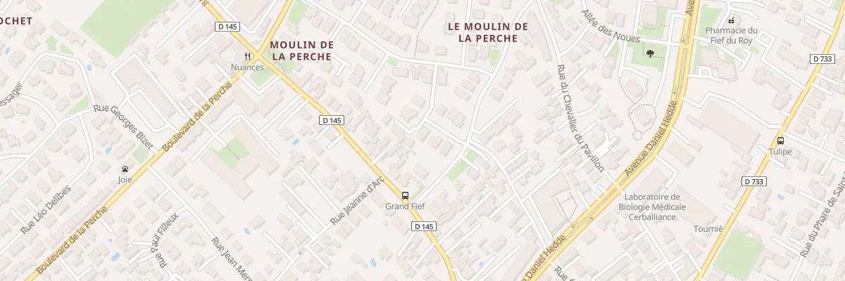 Plan du 6 All de Chanteloube à Royan