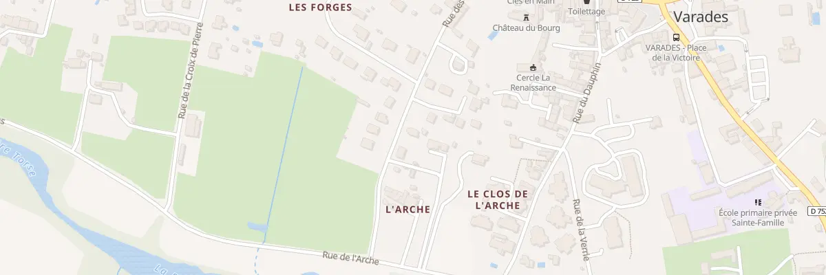 Plan du 231 Rue des Forges Varades à Loireauxence