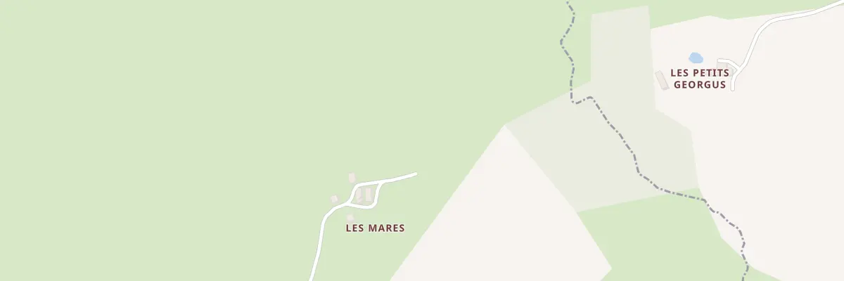 Plan du 7 Les Mares à La Croixille