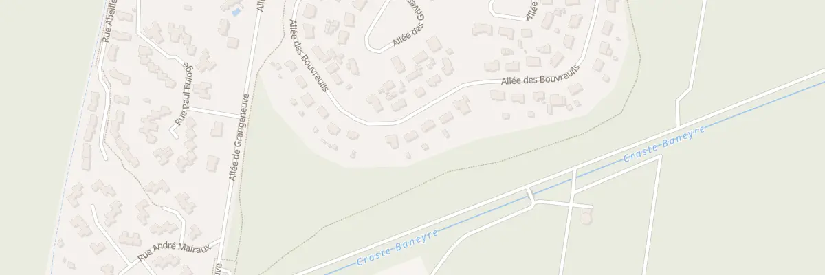 Plan du 26 All des Bouvreuils au Teich