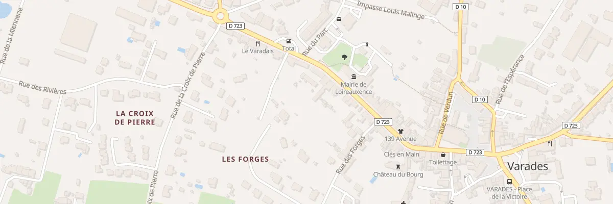 Plan du 201 Rue du Maréchal Foch à Loireauxence