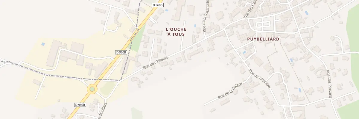 Plan du 17 Rue des tilleuls à Chantonnay