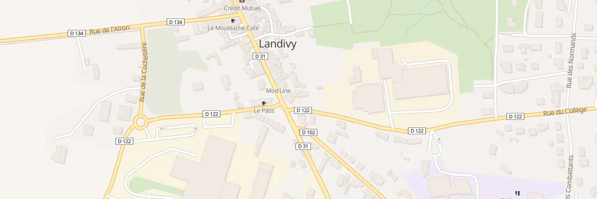 Plan du 47 Gr Grande Rue à Landivy
