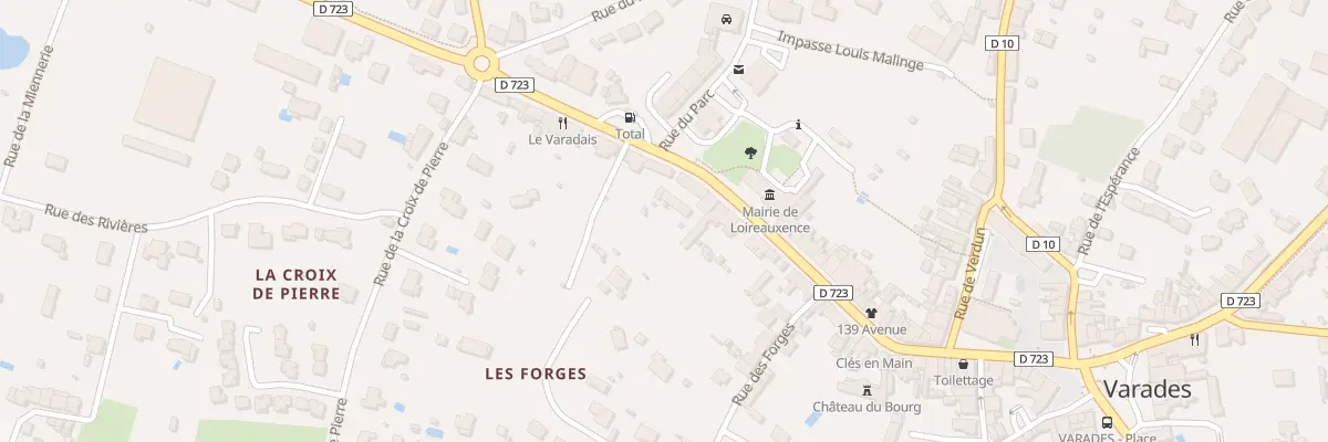 Plan du 221 Rue du Maréchal Foch à Loireauxence