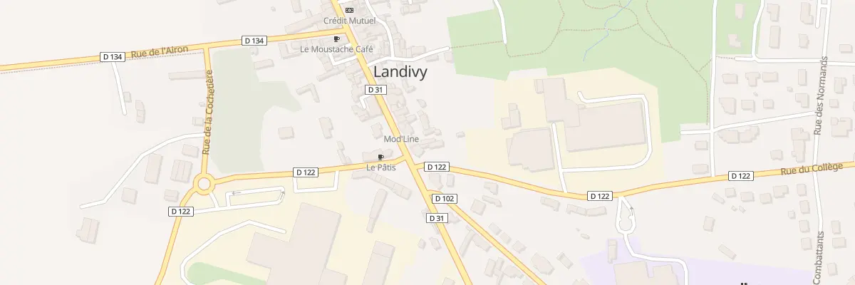Plan du 45A Gr Grande Rue à Landivy