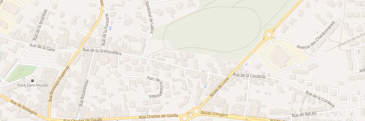 Plan du 39 Rue de la grenouillère à Candé