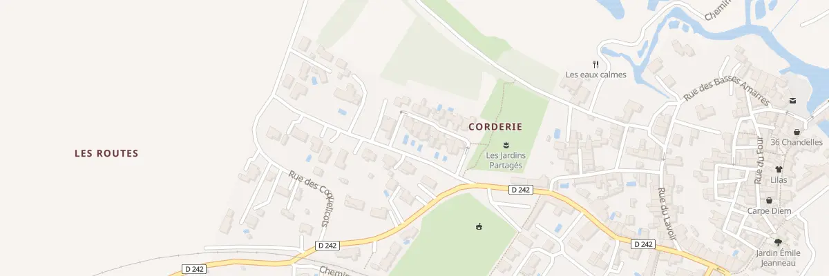 Plan du 11 Rue du Marvoux à Mornac-sur-Seudre