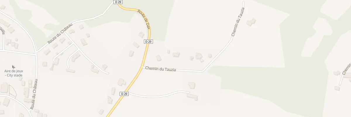 Plan du 85 Che du Tauzia à Saint-Pandelon