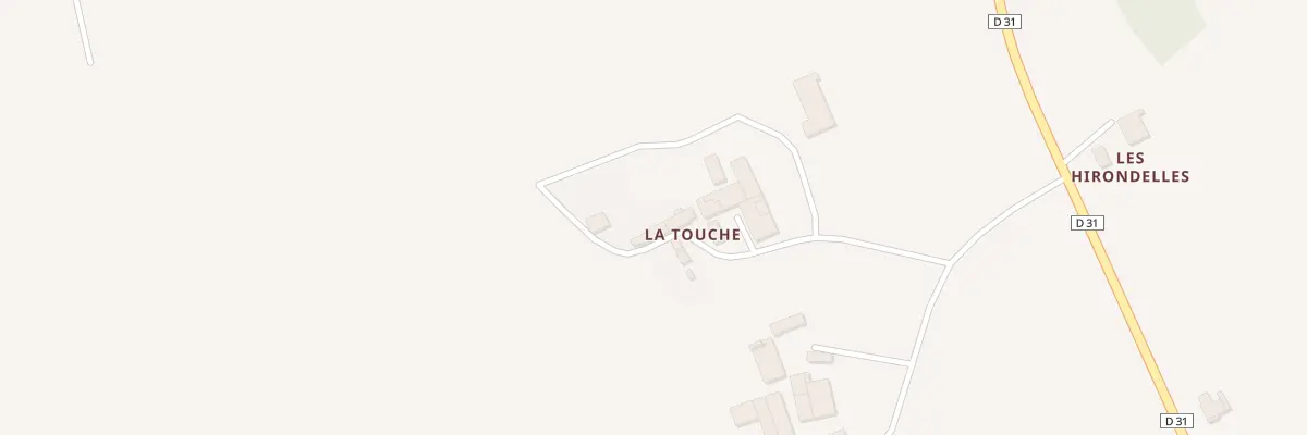 Plan du 6 All de la Touche à Landivy