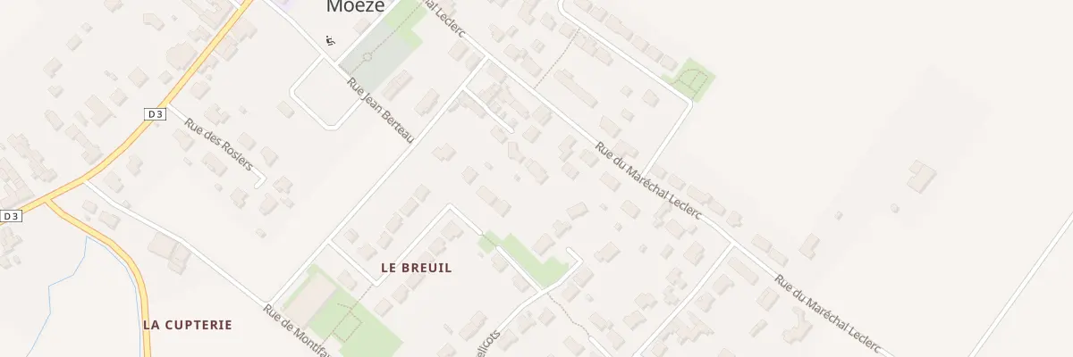 Plan du 8 Rue de la Libération à Moëze