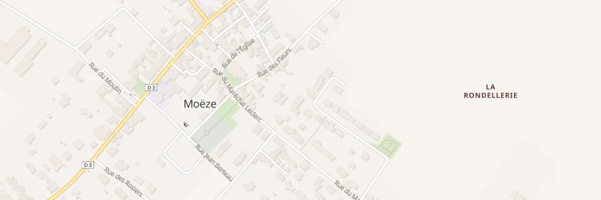 Plan du 12 Rue de la Rondellerie à Moëze
