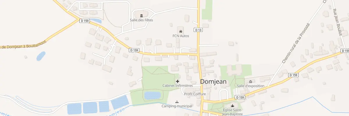 Plan du 3 Rue de Bouttemont à Domjean