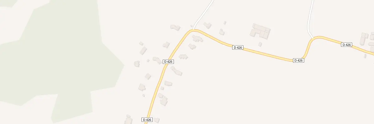 Plan de Rte de la Gare à Bénesse-lès-Dax
