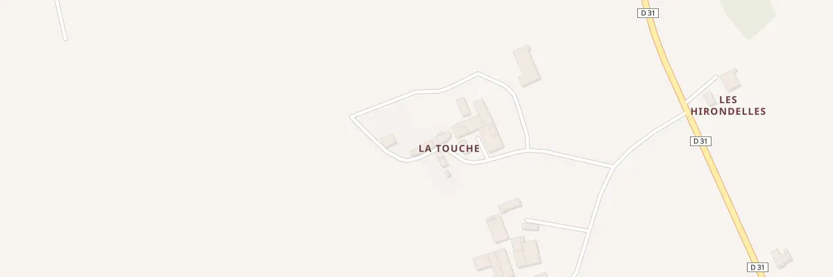 Plan du 8 All de la Touche à Landivy