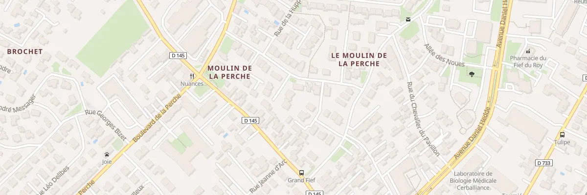 Plan du 8 All de Chantegrelet à Royan
