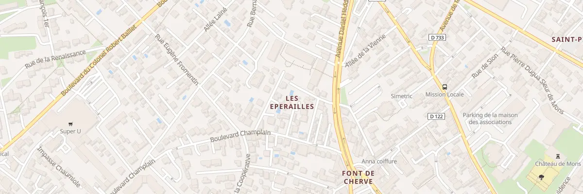 Plan du 31 Bd Champlain à Royan