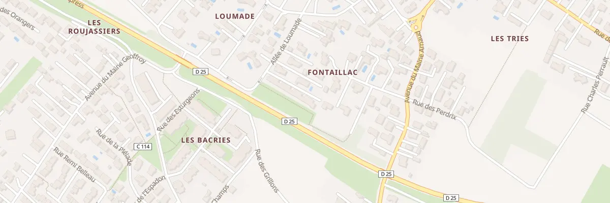 Plan du 4G All de Loumade à Royan