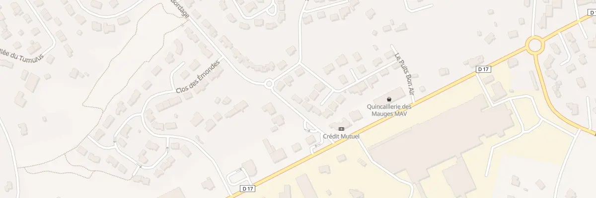 Plan du 4 Av du Bordage (St-Pierre-Mon) à Toutlemonde