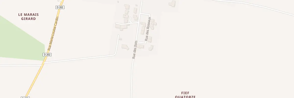 Plan du 5 Rue des Roseaux à Saint-Ouen-d’Aunis
