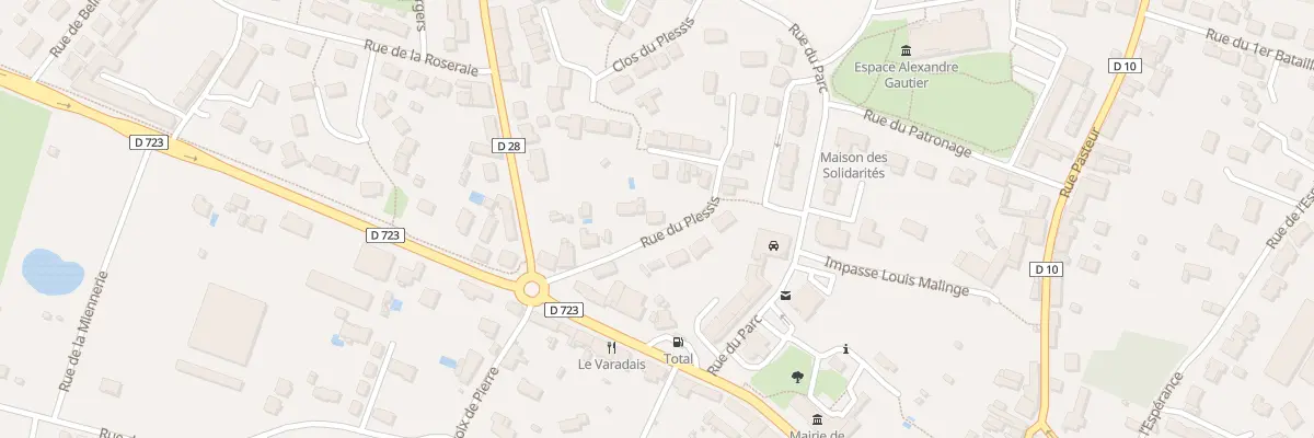 Plan du 89 Rue du Plessis à Loireauxence