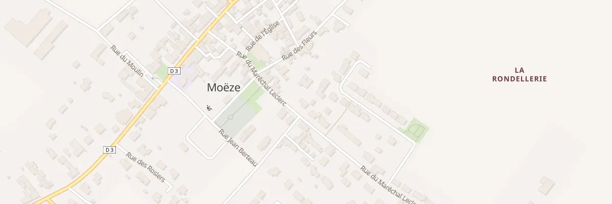 Plan du 15 Rue Mal Leclerc à Moëze