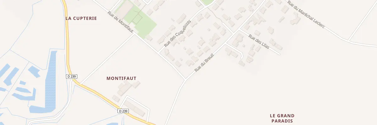 Plan du 26 Rue du Breuil à Moëze