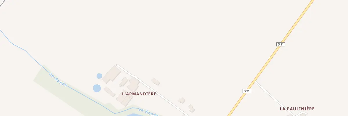 Plan du 5451 L’Armandiere à La Romagne
