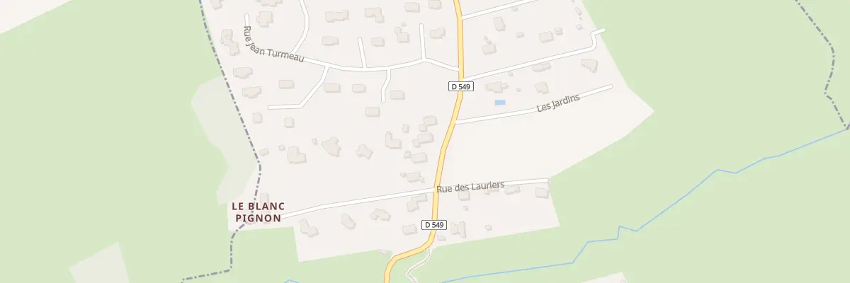 Plan du 5015E Les Tilleuls à La Barre-de-Semilly