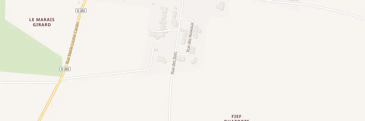 Plan du 3 Rue des Roseaux à Saint-Ouen-d’Aunis