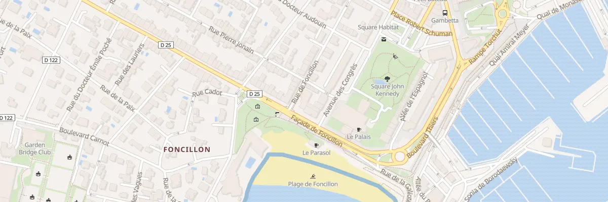 Plan du 54 Rue de Foncillon à Royan