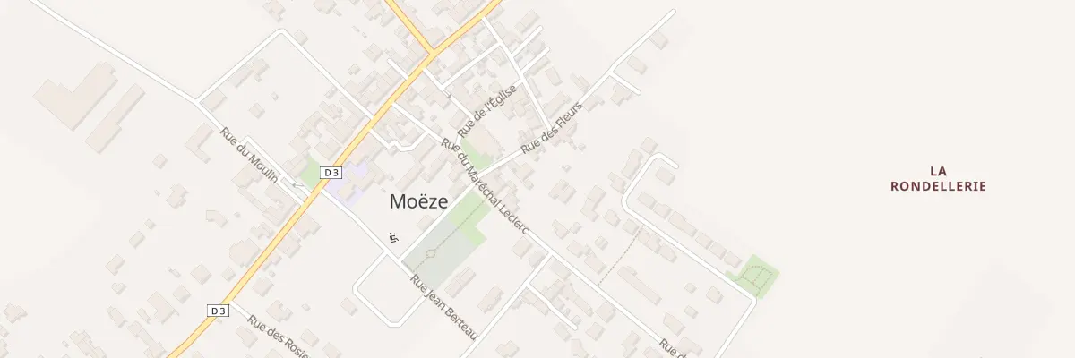 Plan du 2 Rue des Fleurs à Moëze