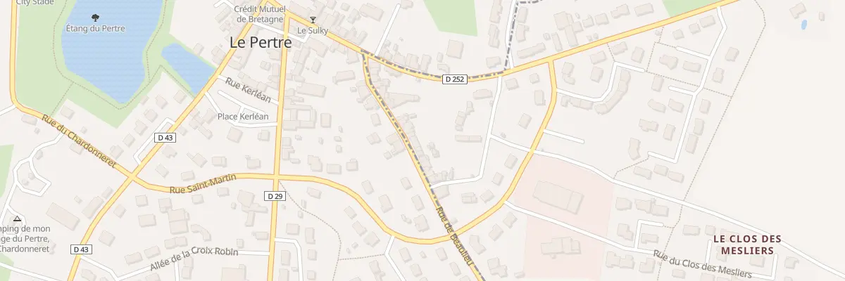 Plan du 15 Rue de Beaulieu à Saint-Cyr-le-Gravelais