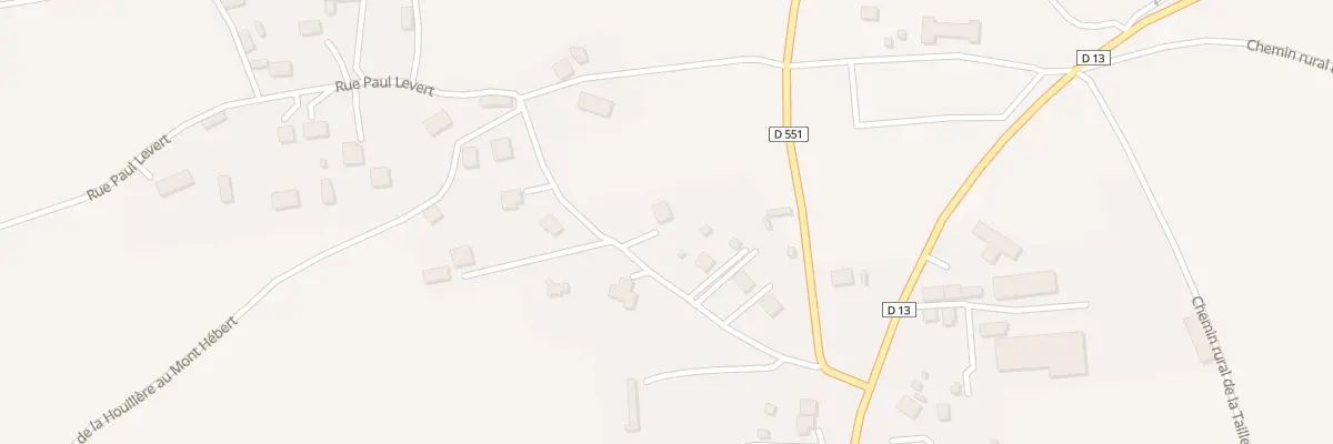 Plan du 8 Rue Paul Levert à Domjean