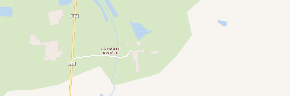 Plan du 1 La Haute Rivière au Pertre