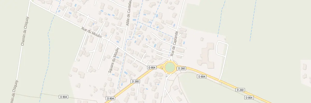 Plan du 34Q Rue du Caplande au Teich