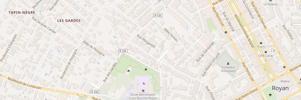 Plan du 43 Rue Docteur Nouaille Degorce à Royan
